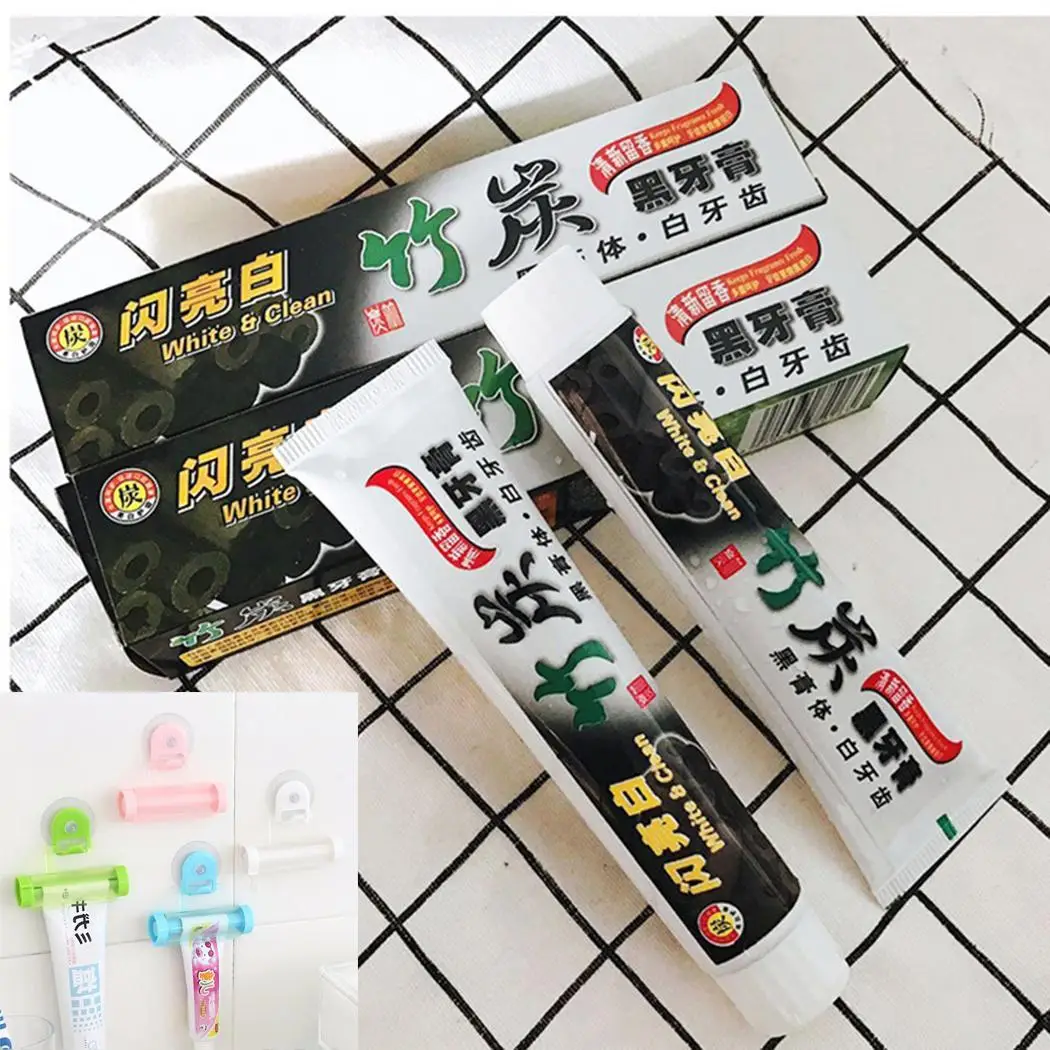 Charcoal Water Bamboo Years Unisex Teeth Whitens Toothpaste Stains etc Remove 3 Glycerin Whiten Carbonate Dental Calcium | Красота и