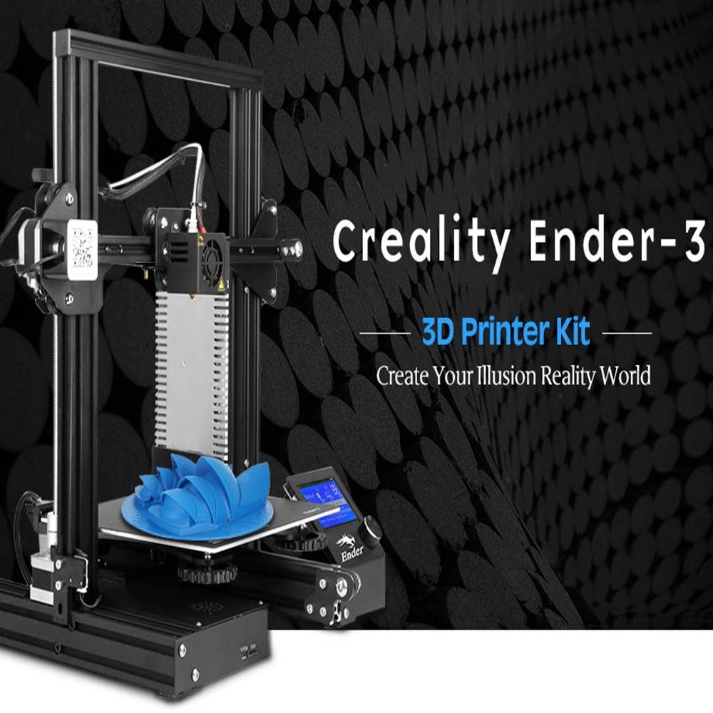 Creality 3D Ender 3 принтер обновленная версия v слот для повторного отключения питания