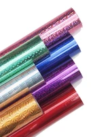 10rollslot mixed holographic foil hot stamping for paper and plastic 64cm x 120m