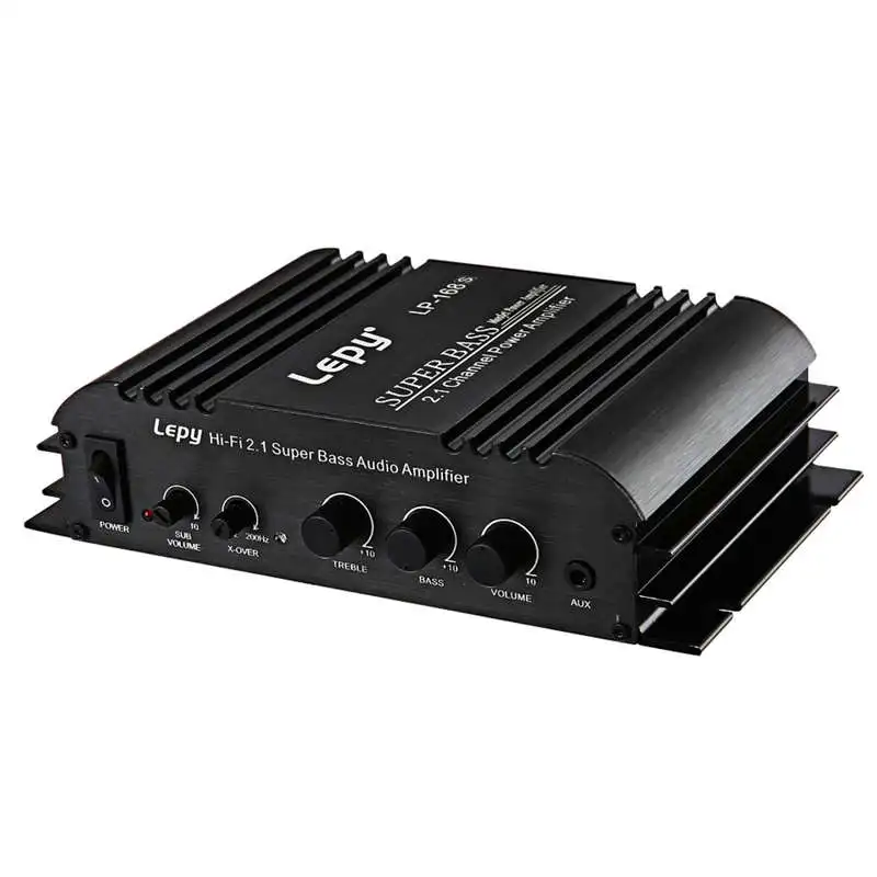 Lepy Lp-168 S 12V автомобильный аудио усилитель мощности сабвуфер басовый выход стерео