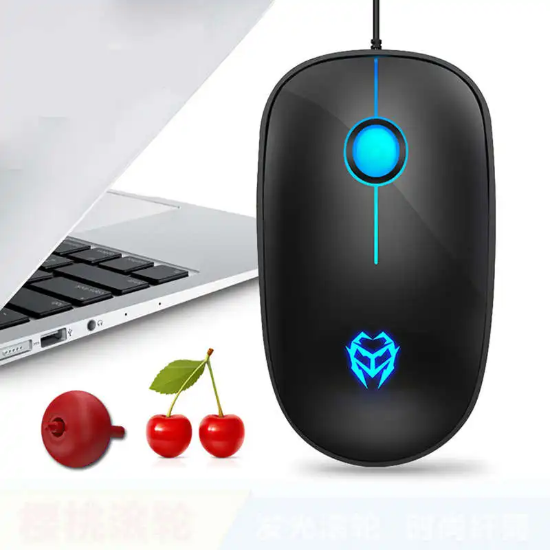 Модная проводная мышь 1200 точек/дюйм Led 3 кнопки Usb Проводная Pro игровая для ПК
