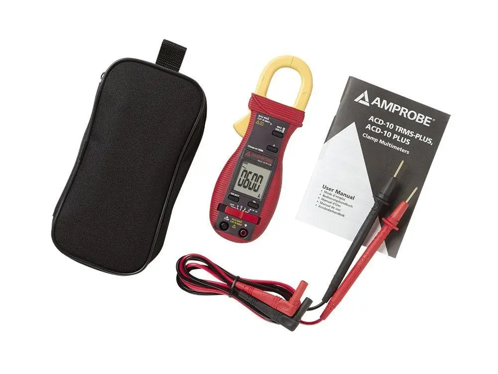 Мультиметр с зажимом Amprobe ACD 10 PLUS 600A|Токоизмерительные клещи| |
