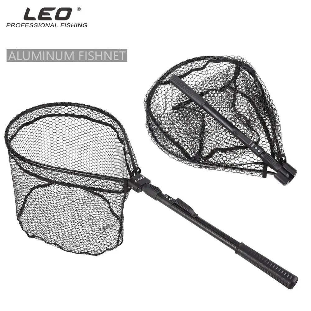 Рыболовная сеть leo из высокопрочного алюминиевого сплава быстрое складное