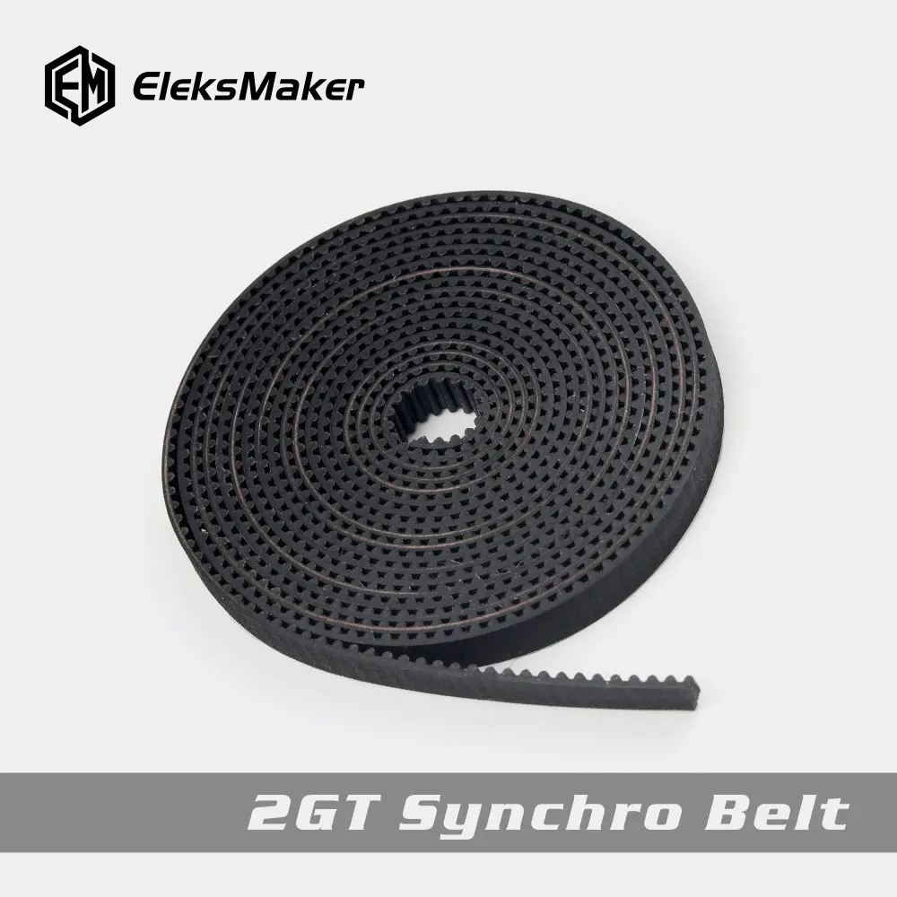 

EleksMaker Conveyor Timing Belt 2GT-6mm MXL-6mm Bubber Opening Belt for Laser Engraving Machine