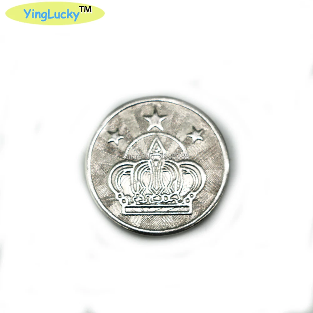 Yinglucky 100 шт. аркадная игра монета игровая машина 25*1 85 мм токены из нержавеющей