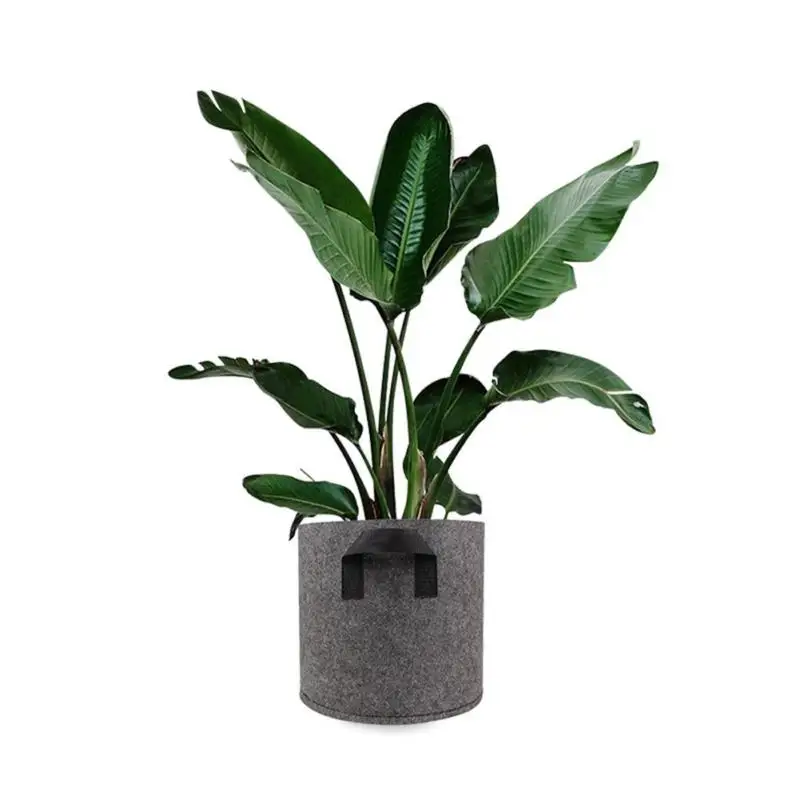 Нетканые тканевые мешки для выращивания растений корень горшки галлон дышащий