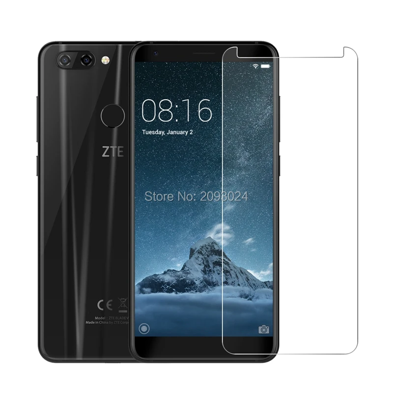 

2.5D 0,26 мм 9H переднее закаленное стекло для ZTE Blade V9 Vita Защитная пленка для экрана ZTE Blade V9 Vita 5,45 "Guard