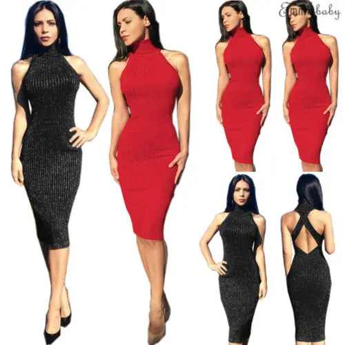 Мода 2019 г. Фирменная Новинка женские водолазка без рукавов Slim Fit собирать талии
