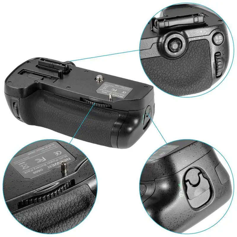 Вертикальный держатель аккумуляторной батареи Mb-D14 Замена для Dslr Nikon D600 D610 камеры