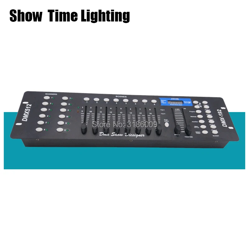 Горячая Распродажа 192 DMX консоль контроллер освещения сцены каналы 512 движущаяся
