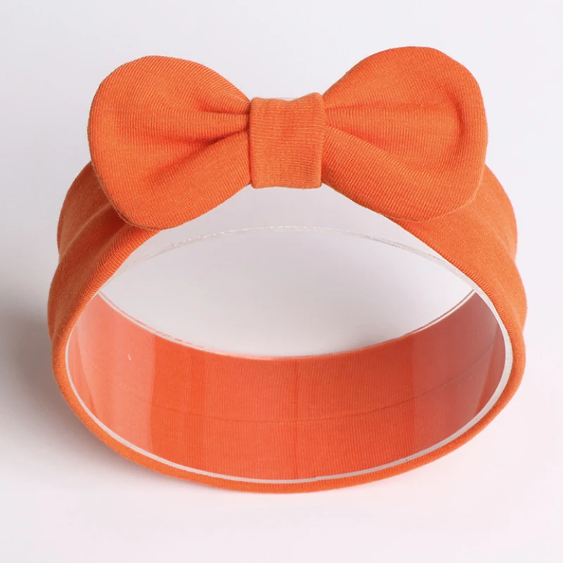 

Children Headband Turban Cute Headwear Girls Rabbit Ear Kids Bowknot Head Wraps Hairband Candy Color Casual 1PC