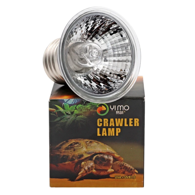 Reptile Lamp 25/50/75W UVA+UVB 3.0 Pet Heat Lamp Bulb Turtle Basking UV Light Bulbs Amphibians Lizards Temperature Controller images - 6