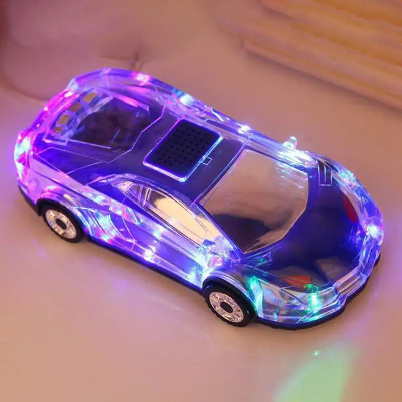 Мигающий автомобильный Bluetooth динамик спортивный автомобиль мигающий свет
