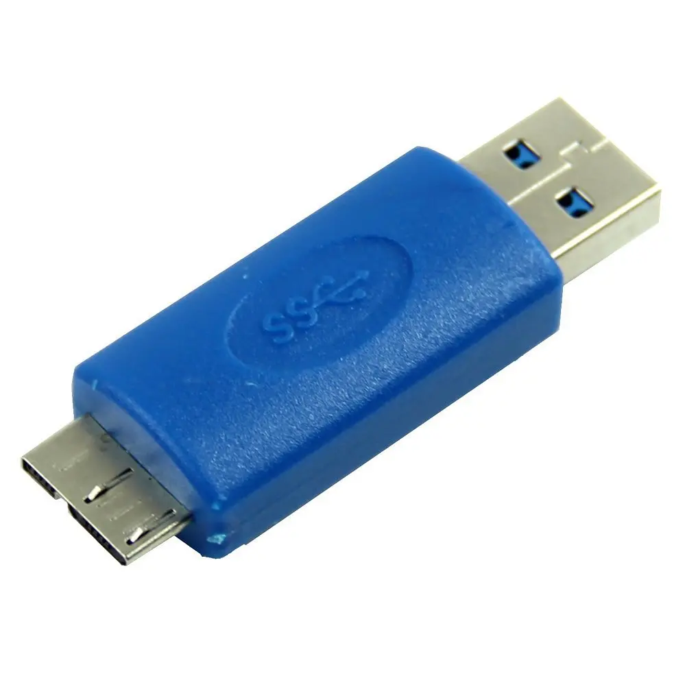 OPQ высокоскоростной Синий USB 3 0 Type A штекер для mini B Адаптер смены