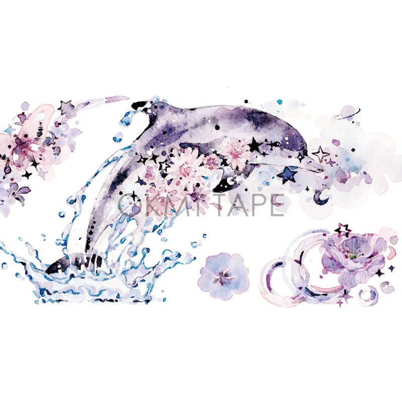 Смыкаемые цветы декоративные клейкая лента для ночи|Офисный скотч| |