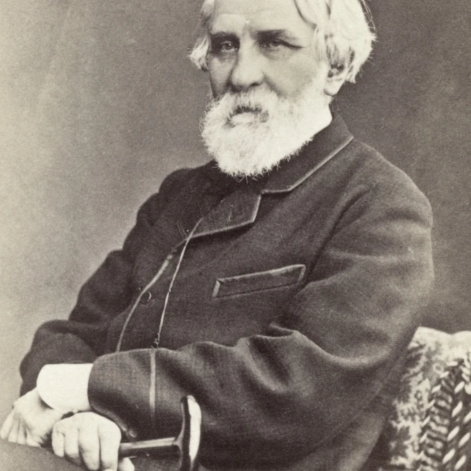 Иван Сергеевич Тургенев 1818-1883. Русский писатель и драматург. После фотографии 19