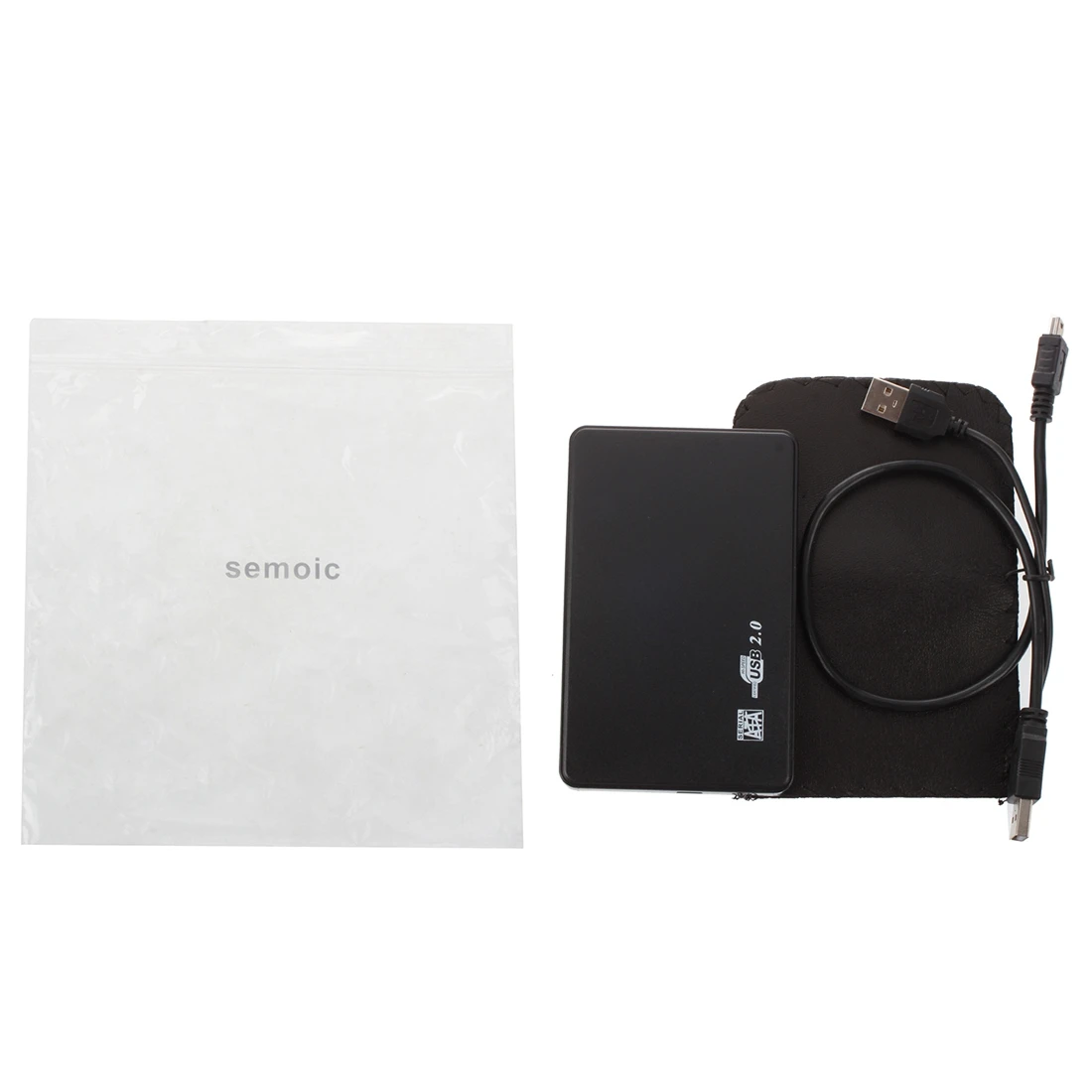Жесткий диск semoic 2 5 дюйма SATA HDD HD USB 0 Тонкий чехол внешний адаптер + кабель|Корпус