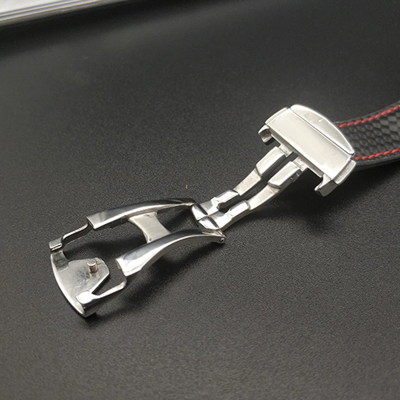Ремешок из натуральной кожи для Samsung Galaxy Watch 46 мм браслет углеродного волокна Gear S3