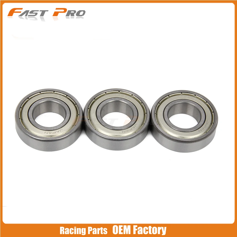 3 шт. задние роликовые подшипники для мотоцикла CR250R CR500R CR125R RM125 RM250 KX125 KX250 KX500 RM KX 125