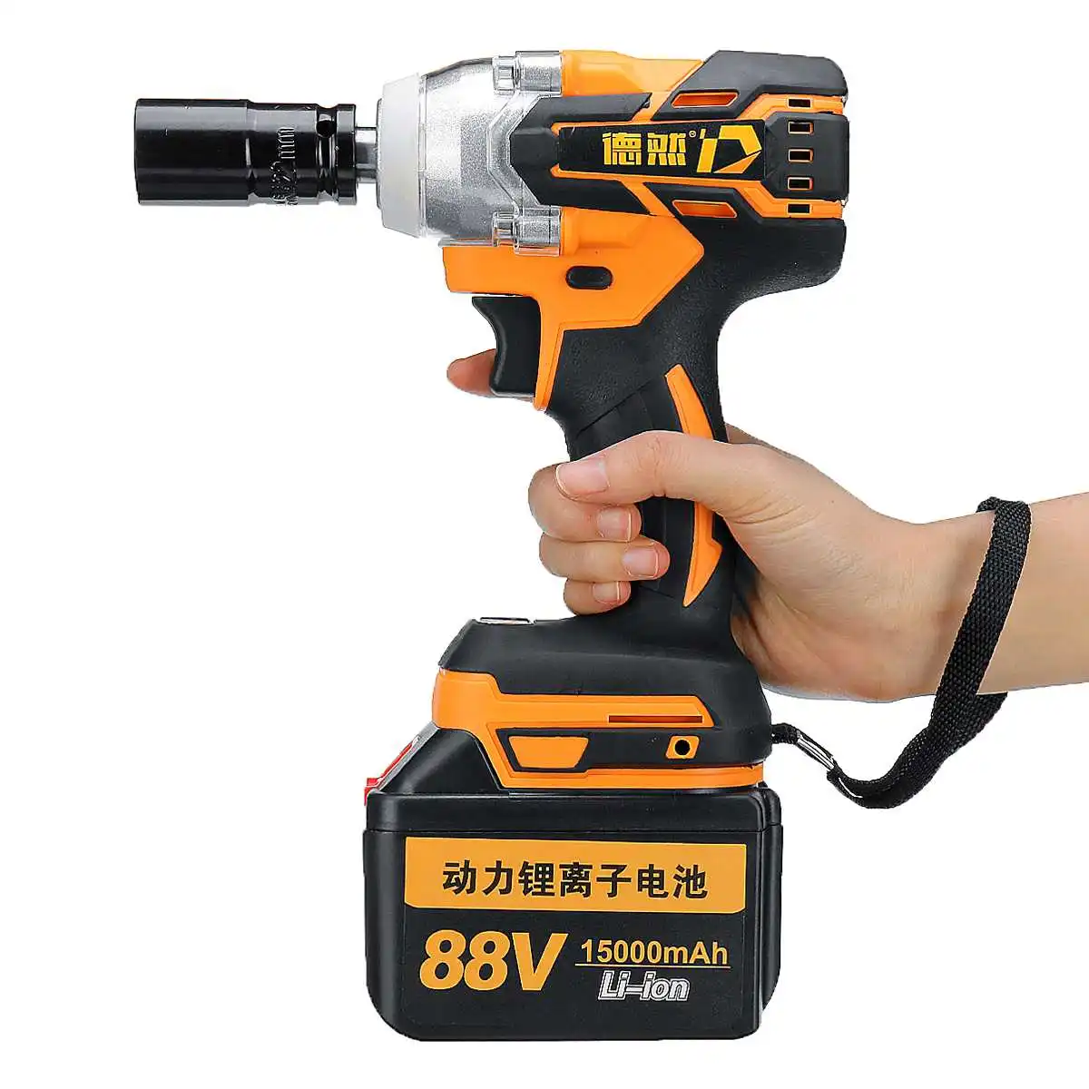88V 15000mAh литиевая батарея бесщеточный ударный электрический гайковерт