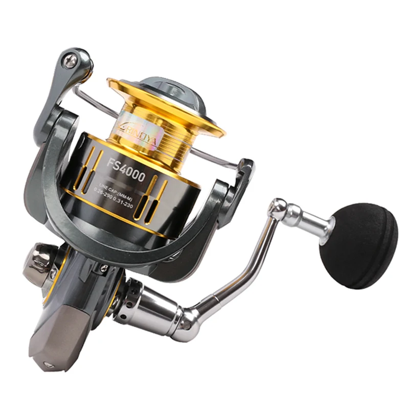 TSURINOYA FS4000 5000 9 + 1BB Рыболовная катушка для спиннинга Скорость соотношение 5 2: 1 Макс