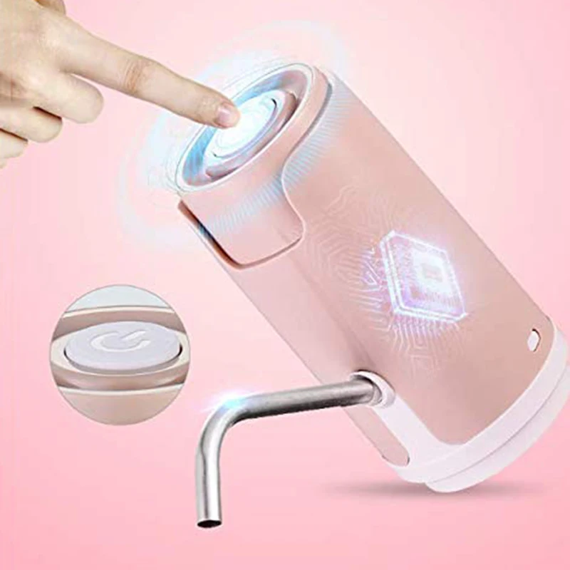 Drinking Water Pump USB Charging Portable Wireless Automatic Gallon Dispenser With Home And Kitchen | Бытовая техника