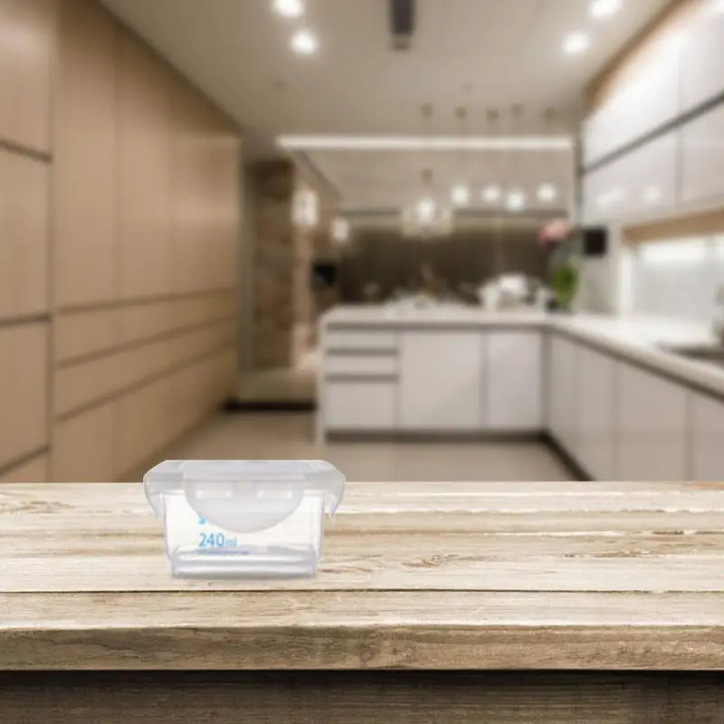 Прозрачный кухонный уплотнительный горшок с чехлом бытовой контейнер для