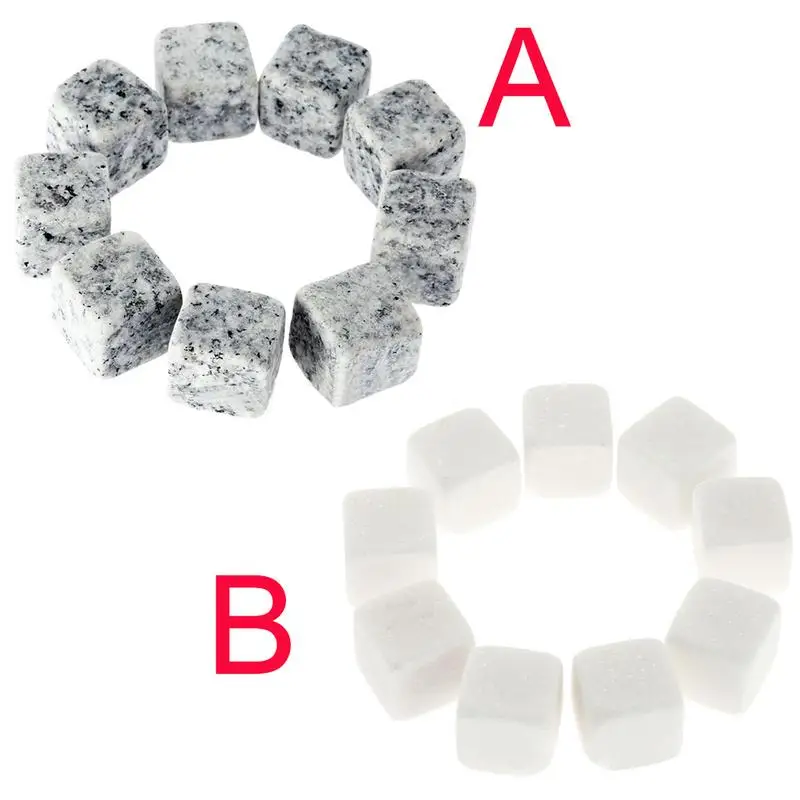 Хит продаж 9 шт./компл. натуральный виски камни потягивающий кубик льда камень рок