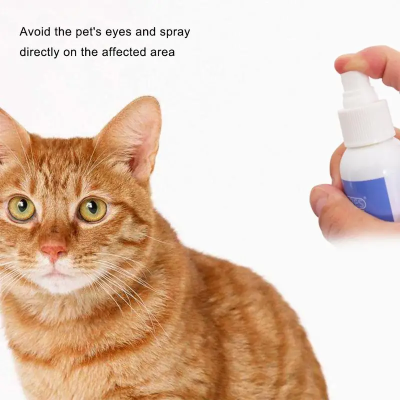 Спрей для домашних животных клещей экземы дерматита зудящая кожа средство