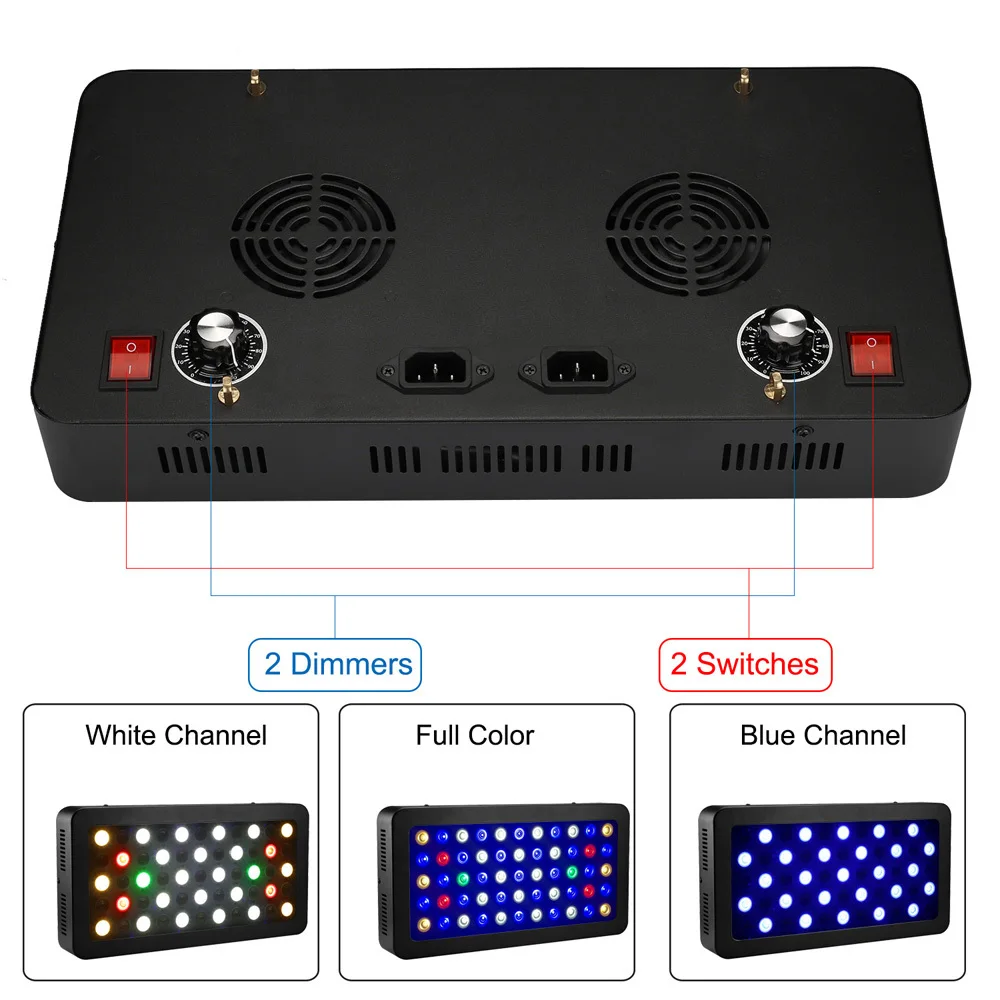 Светодиодсветильник лампа для аквариума 165 Вт УФ и светодиодный к|Промышленные