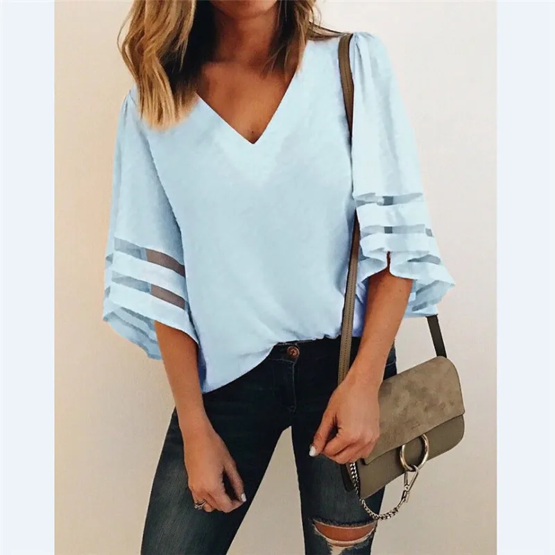 Женская модная летняя футболка Boho винтажная Повседневная Свободная шаль кимоно
