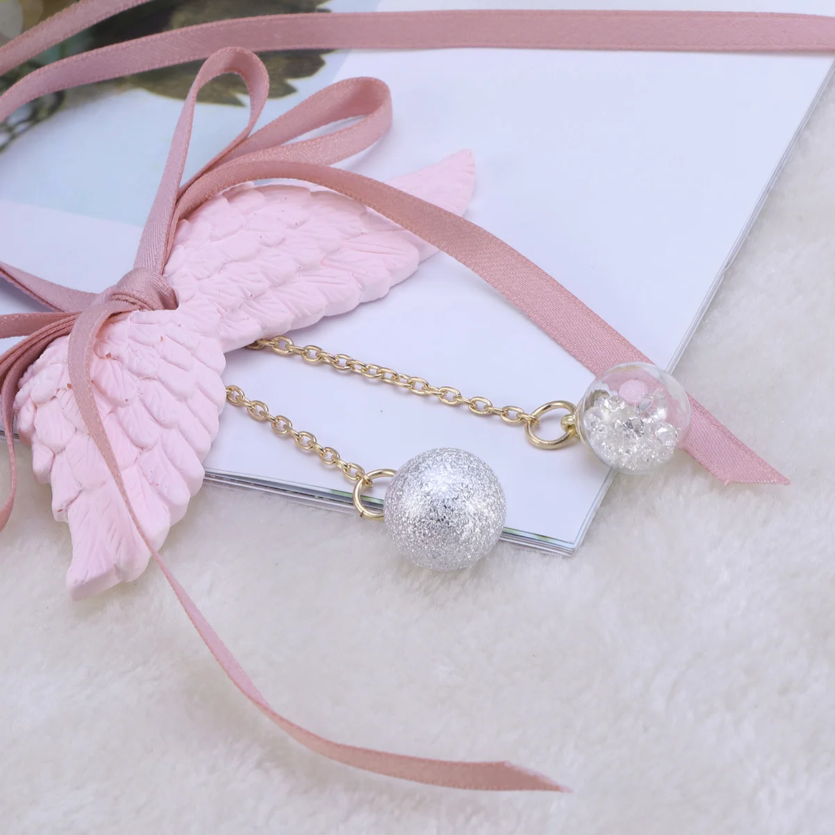 1 PC Ornament Air Conditioning Practical Angle Wing Bell Vent Diffuser Perfume Essential Oil Aromatherapy Car Decoration | Автомобили и