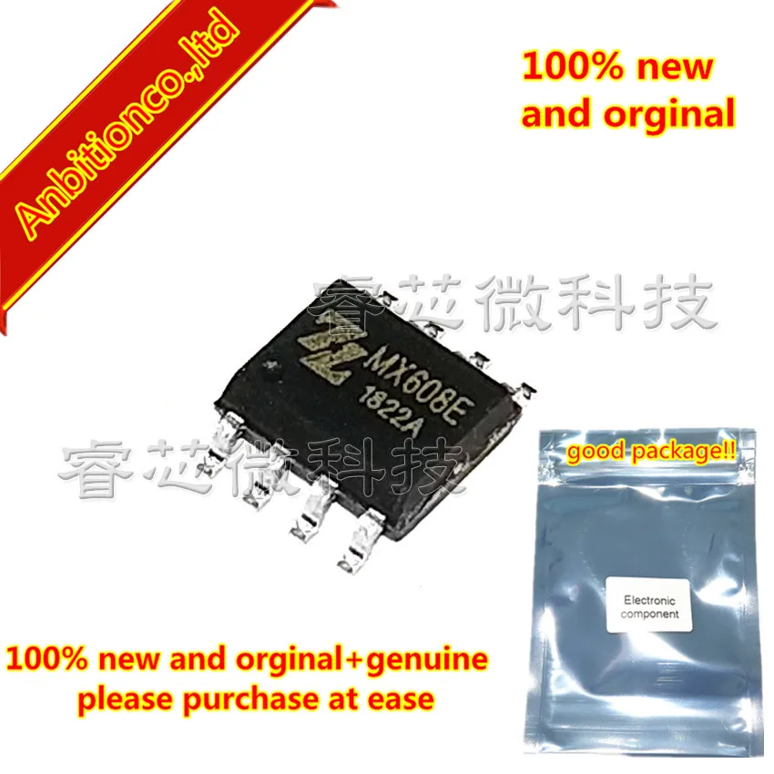

10pcs 100% new and orginal MX608E SOP8 in stock
