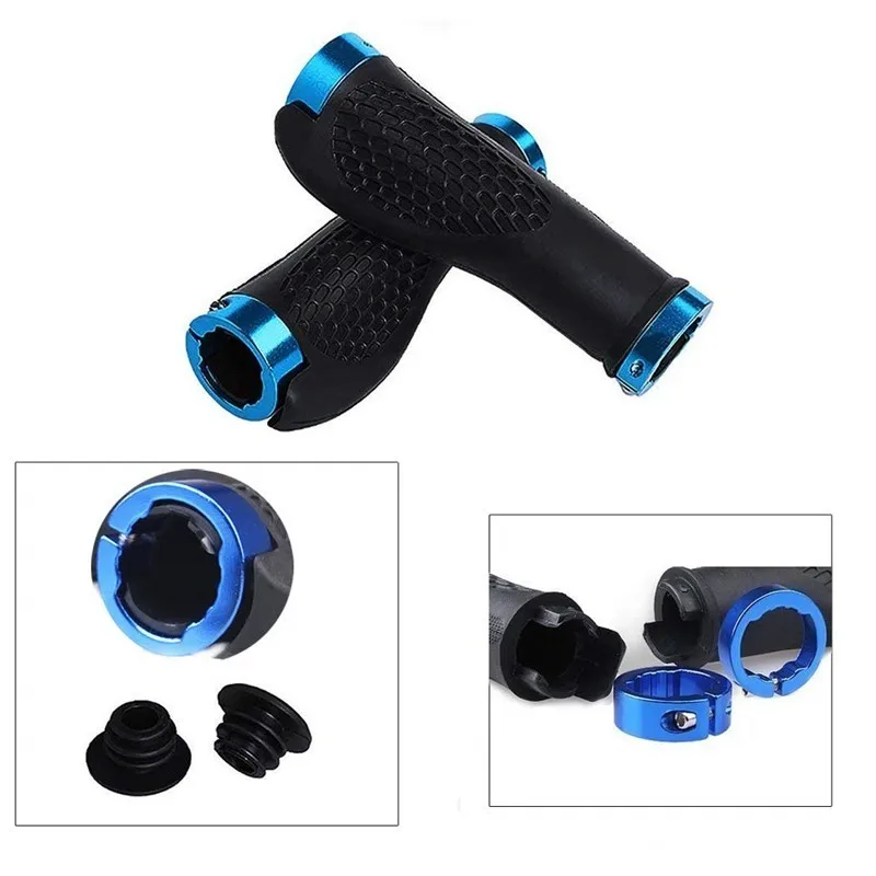 MTB велосипед ручки руля Нескользящие резиновые эргономичные горные для