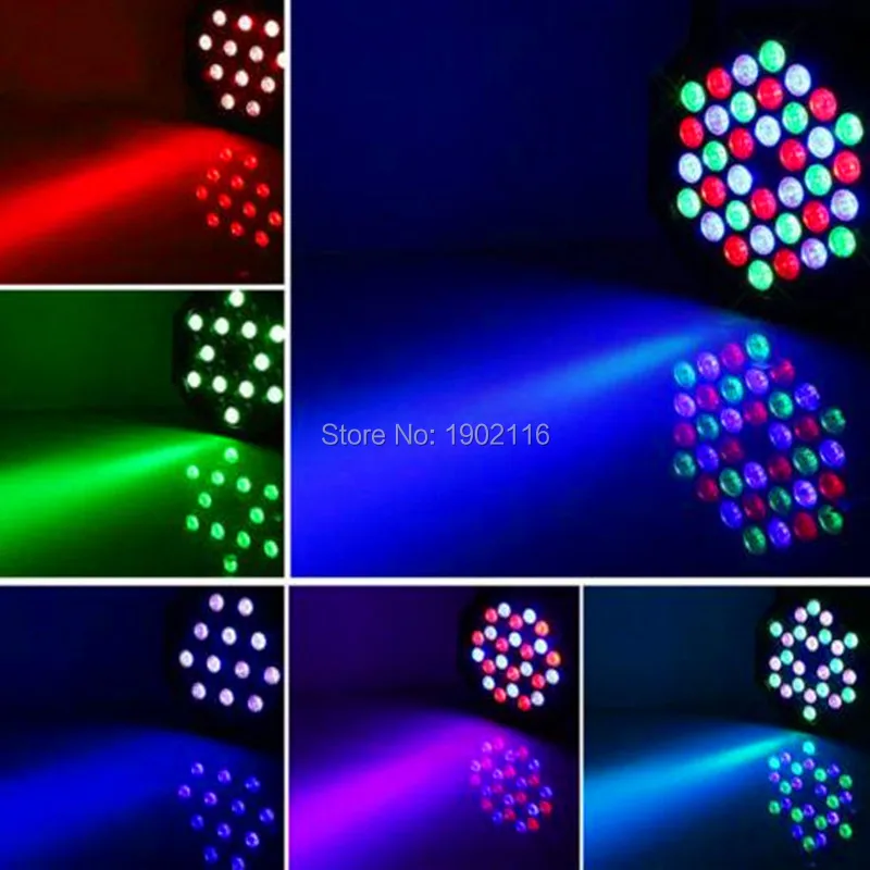 2 шт./лот 36X3 Вт светодиодный Par свет/DMX512 домашняя Дискотека DJ Светодиодная
