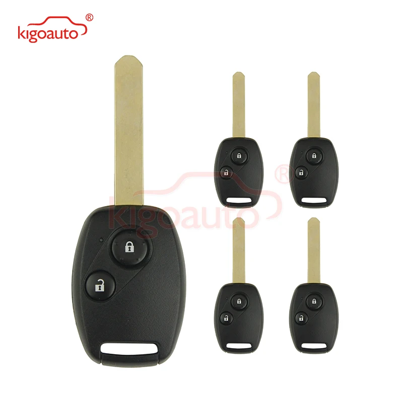 Kigoauto 5 шт. стандартный дистанционный ключ 2 кнопки 434 МГц HON66 с чипом 46 для Honda