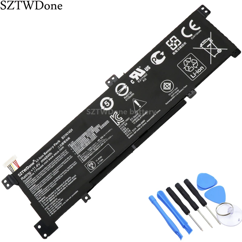 SZTWDone B31N1424 Аккумулятор для ноутбука ASUS A400U A401L K401U K401L K401LB K401LB5010 K401LB5200 K401LB5500 11 4 V 48WH
