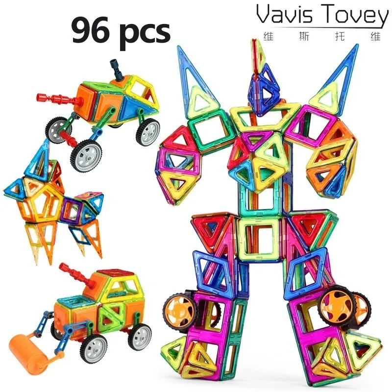 Vavis Tovey 3D Магнитная модель автомобиля среднего размера DIY магнитная штанга