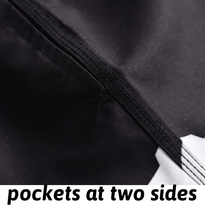 Мужские белые шорты с принтом черепа быстросохнущие для серфинга Пляжные штаны