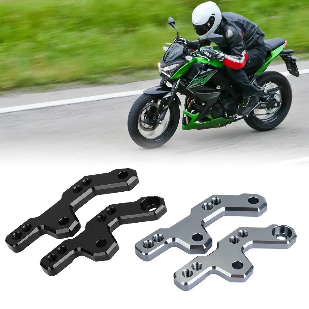 Мотоцикл CNC алюминиевый сплав подножки Rearset черный/Титан универсальный для Kawasaki