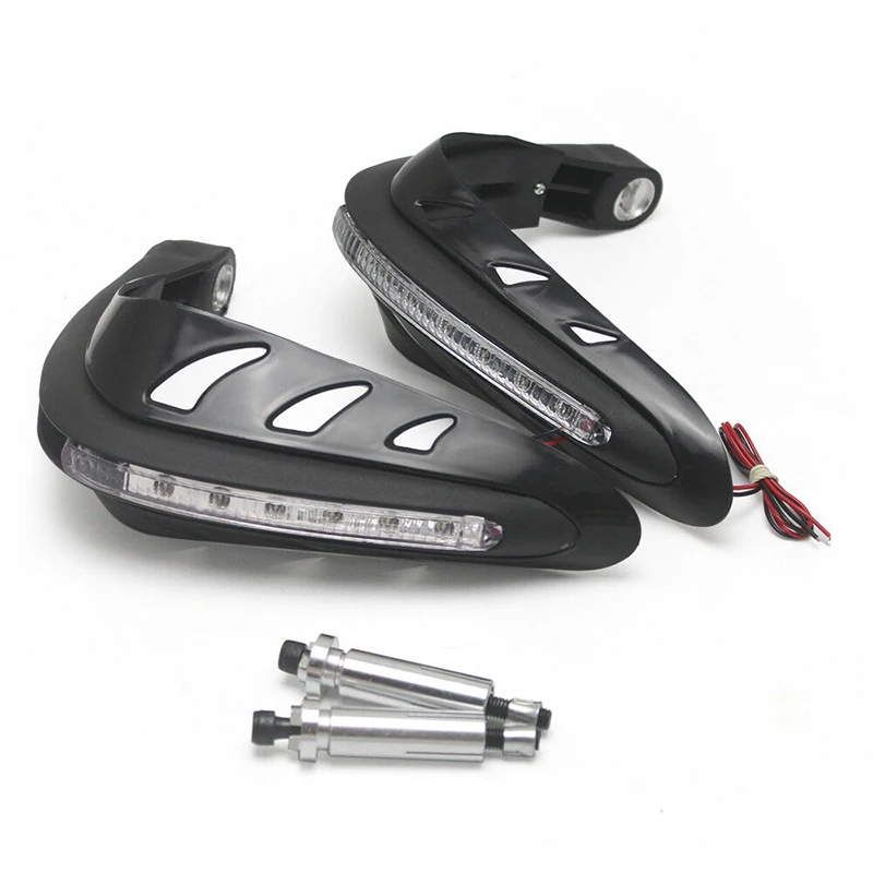 1 пара Универсальный мотоцикл светодиодный защитные накладки для мотокросса