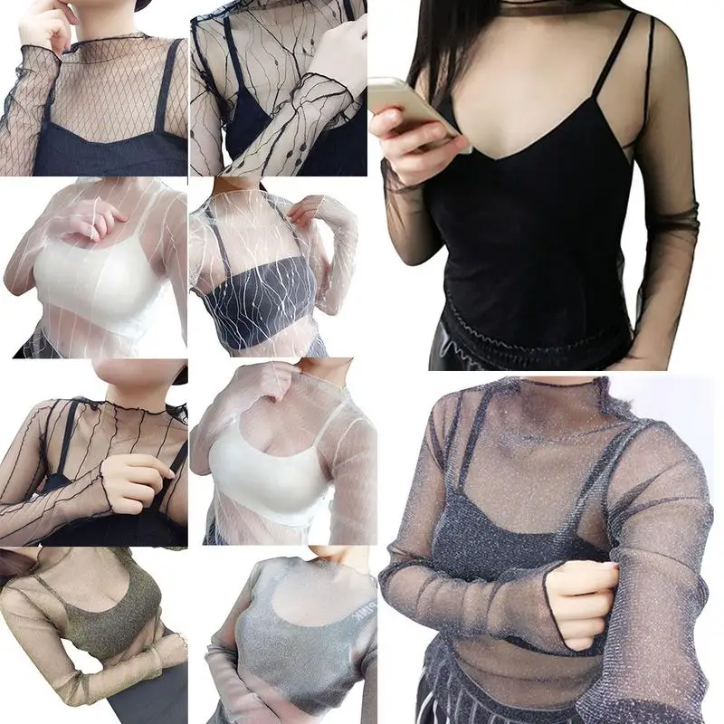 Рыболовные сети новые кружева сетчатые корейские модные топы | Женская одежда