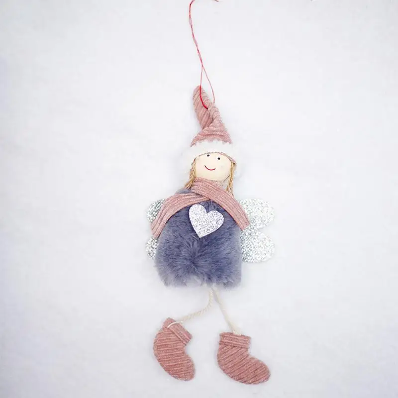 2019 Christmas Decoration Cute Angel Plush Doll Pendant House Tree Creative Accessories | Дом и сад