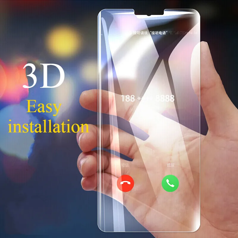 (Не закаленное Стекло) полное покрытие 3D изогнутый край PET мягкая пленка для Google