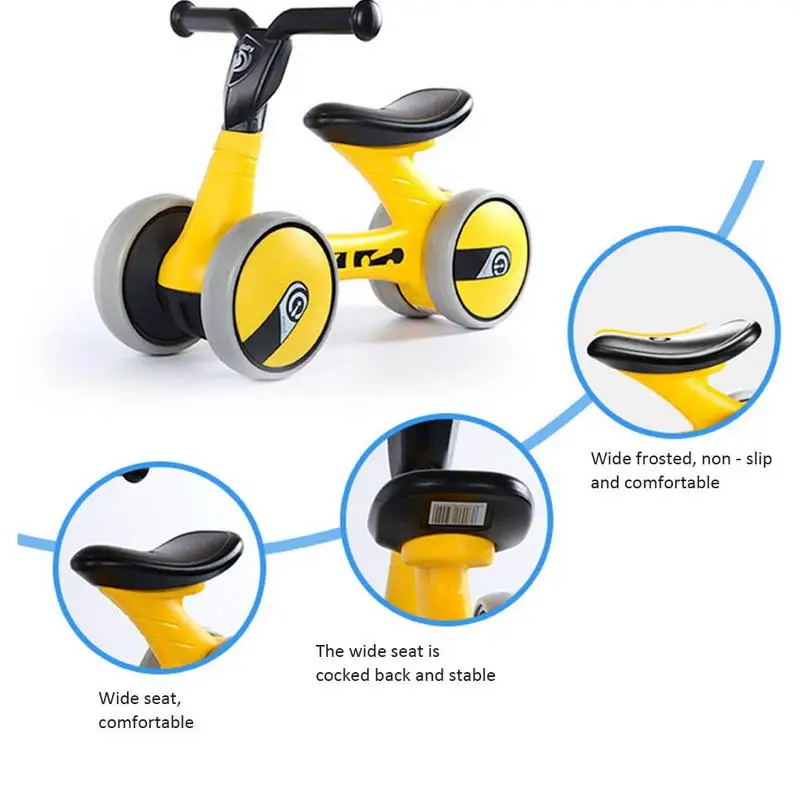 Children's Balance Bike Racks Walker 1-3 Years Old Baby Sports Equipment Walking Accessory Learning Marcheur For Kid | Спорт и