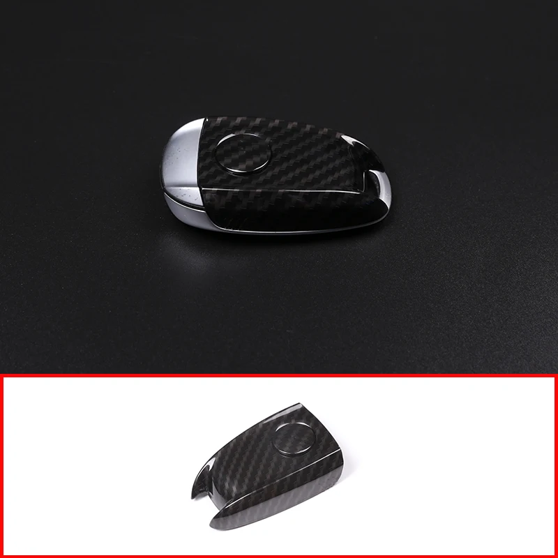 Углеродное волокно стиль ABS пластиковый чехол для ключей Накладка Alfa Romeo Giulia Stelvio