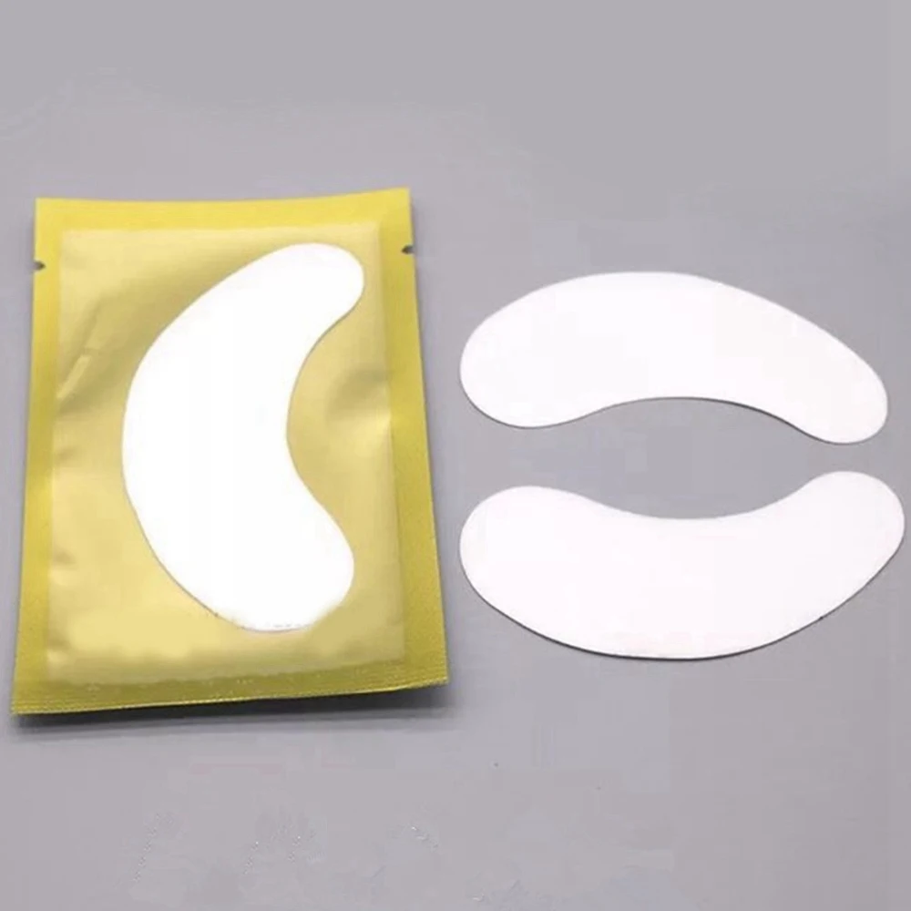 

50 Packs Eye Pads Eye Gel Patches Tips Sticker Eye Care Paper For Eyelash Extension eye patch smooth surface anti Wrinkle