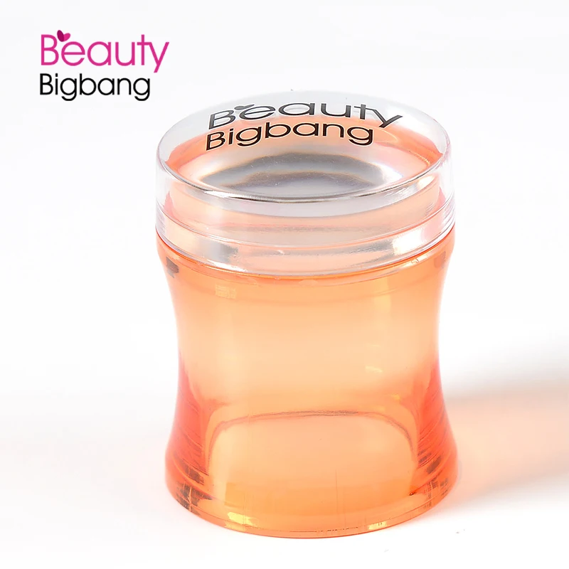 Штамп BeautyBigBang для ногтей пластиковый силиконовый держатель штамп маникюра и