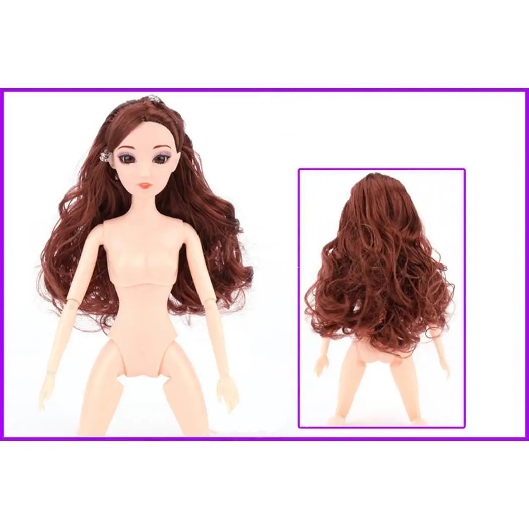 Забавные DIY движущиеся кукла без одежды мобильный 3D с подвижными суставами