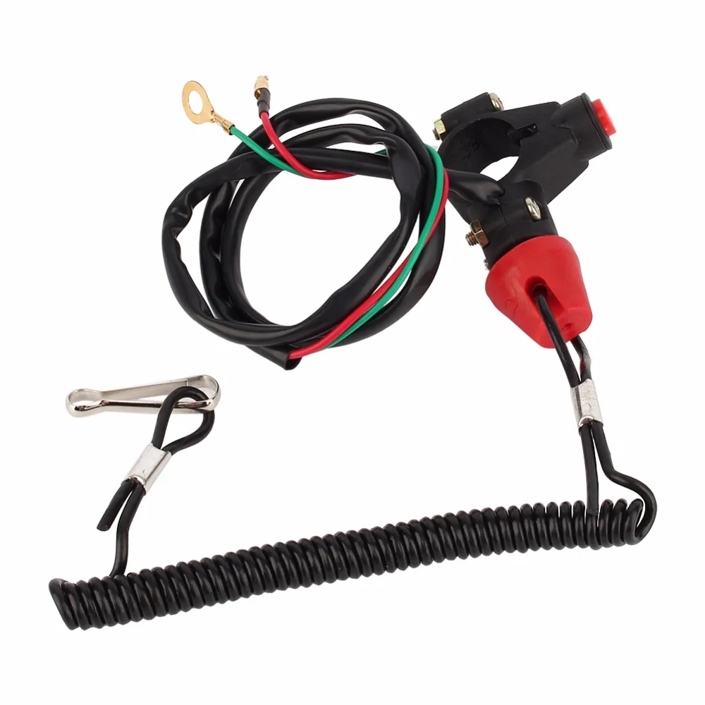 12V универсальный двигатель остановить убить трос переключатель шнур для